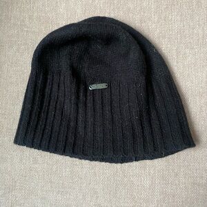 Calvin Klein Black Cable Knit Beanie Winter Hat OS